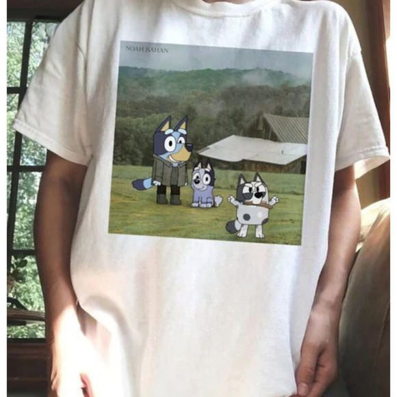 Gildan Other - Bluey Kahan Noah Tshirt Noah Kahan Tour 2024 Tshirt Gift For Music Fan